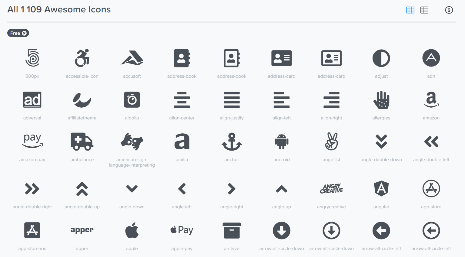 Khám phá các biểu tượng đặt hàng Font Awesome Order Icon cho trang web ...